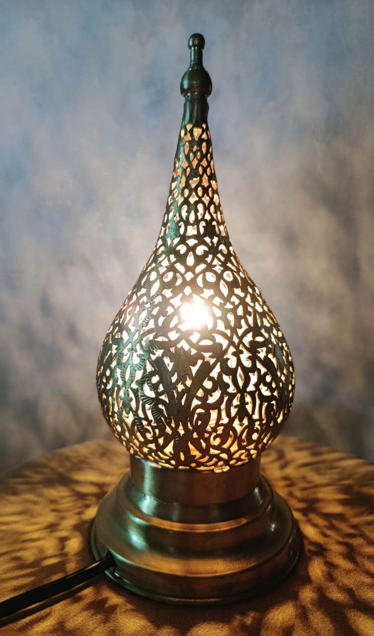 Moroccan Teardrop Table Lamp - gallery-5